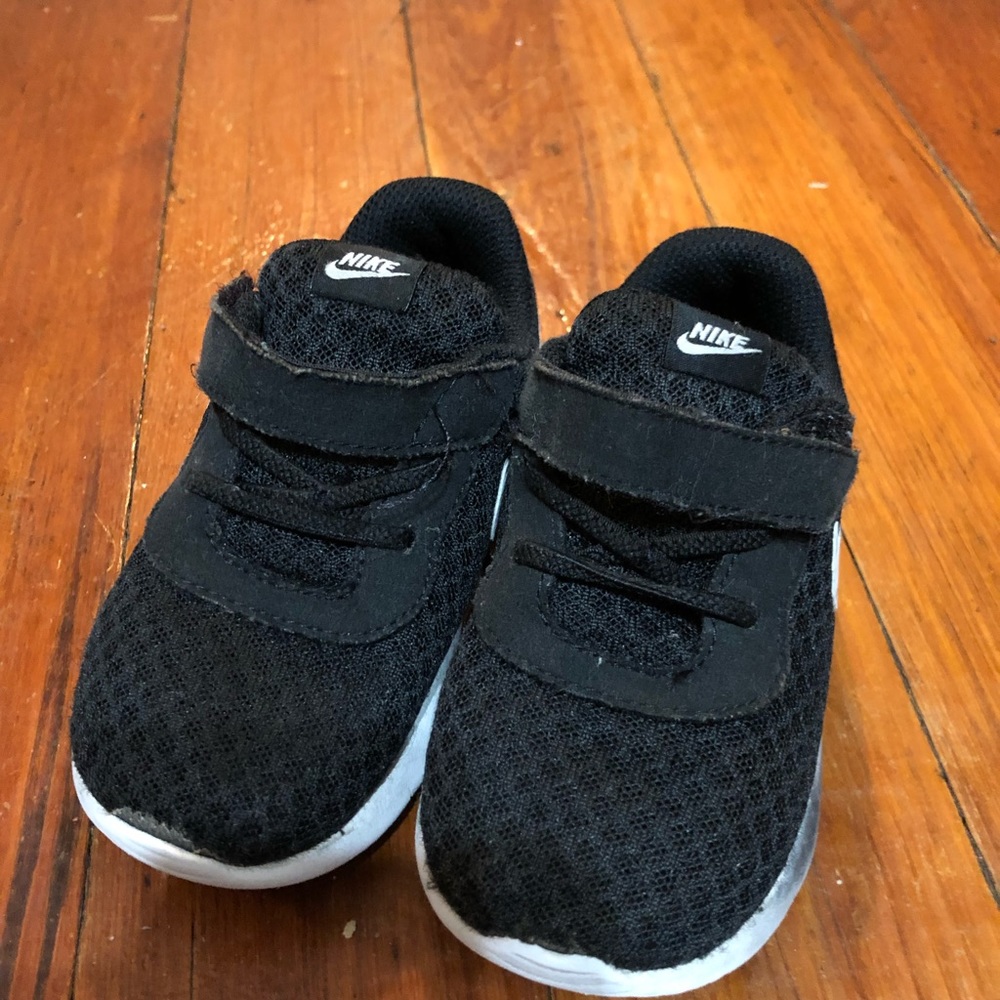 Black Nike - worn